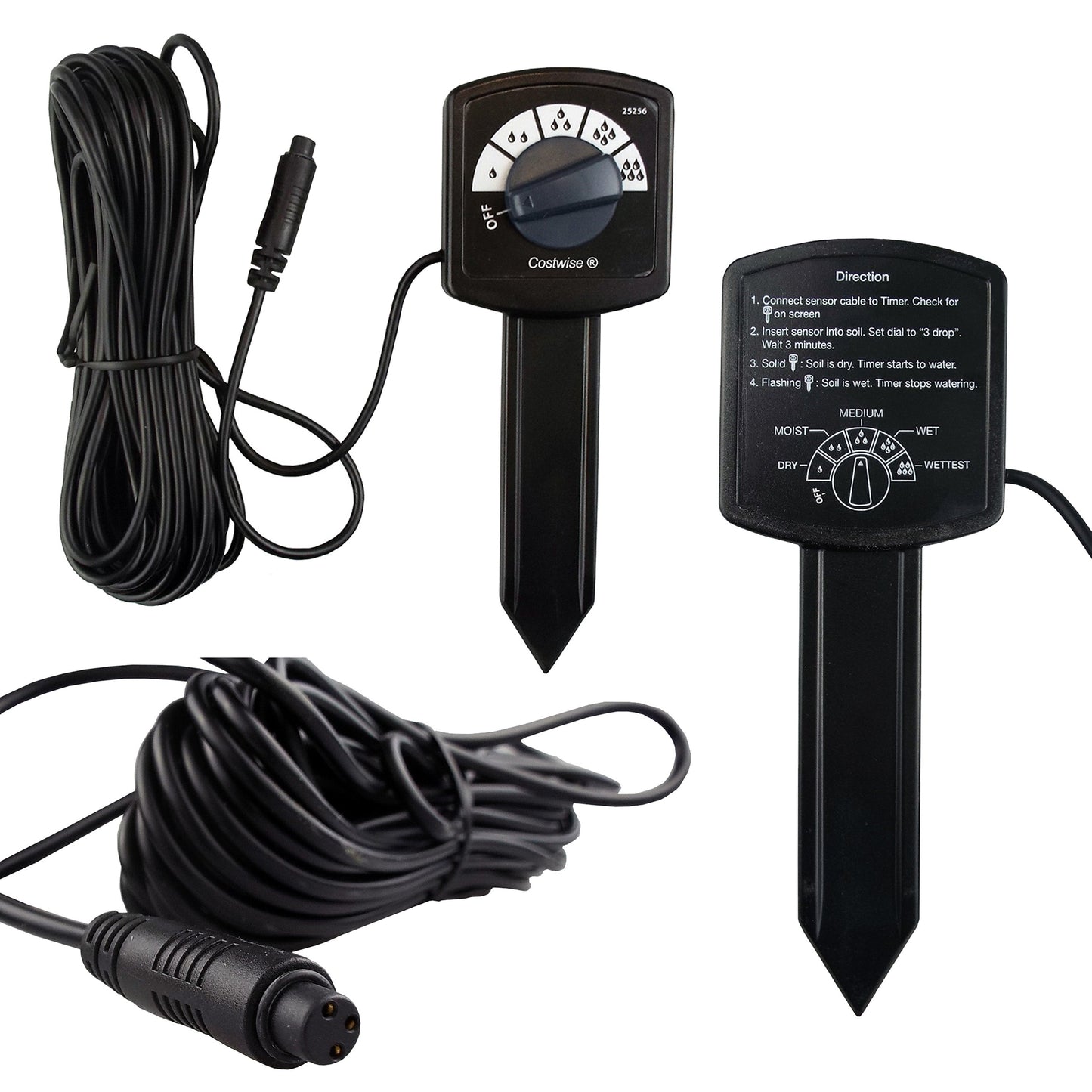 Cost Wise Soil Moisture Sensor for CW Water Timers