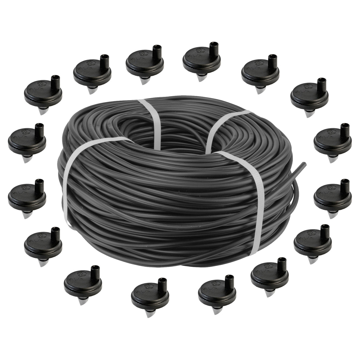 Micro Irrigation Pipe 4mm/7mm with Agri-Drip 4L/HR Drippers