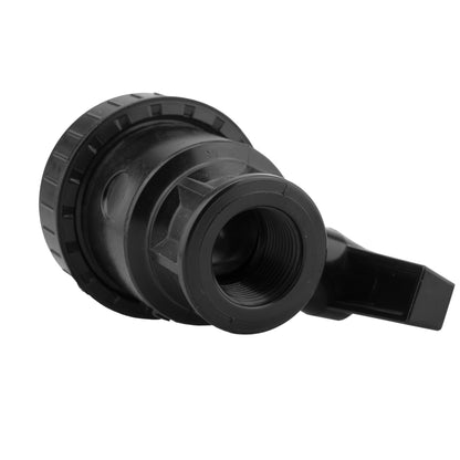 ¾” BSP Water Butt Fitting with Full Flow PP Valve and 32mm MDPE Fitting