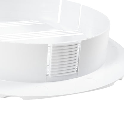 Through Wall Ventilation Kit Round Bella Vent with Graphite External Vent