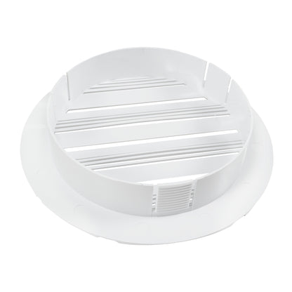 Through Wall Ventilation Kit Round Bella Vent with Graphite External Vent