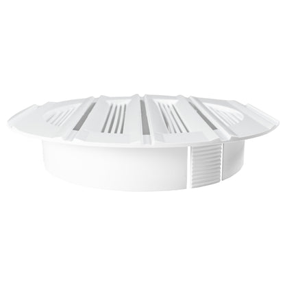 Through Wall Ventilation Kit Round Bella Vent with Graphite External Vent