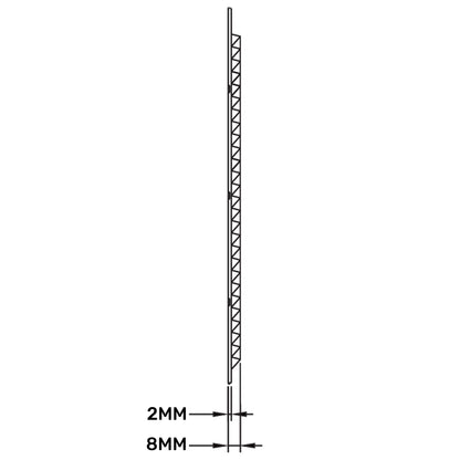 Louvre Vent  D/170x240W 240mm X 170mm with Fly Screen