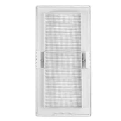 Louvre Vent White DL/90X240RW LUX With Fly Mesh