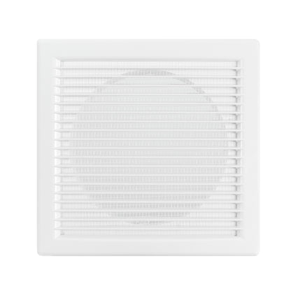 Through Wall Ventilation Kit DL0163 Louvre Vent with Brown External Vent