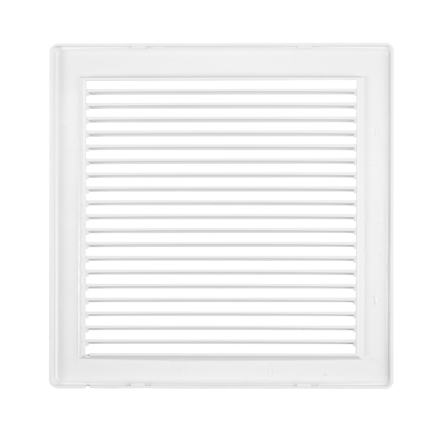 Through Wall Ventilation Kit DL0163 Louvre Vent with Brown External Vent
