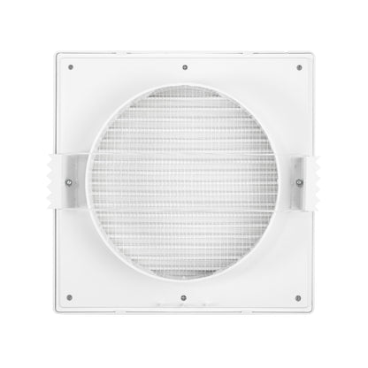 Through Wall Ventilation Kit DL0163 Louvre Vent with Brown External Vent