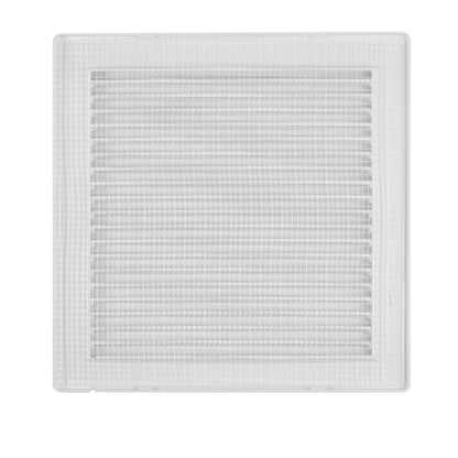 Louvre Vent White DL/125 RW LUX With Fly Mesh