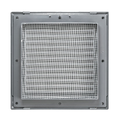 Louvre Vent Graphite Duo Smart 135G 135mm With Fly Mesh