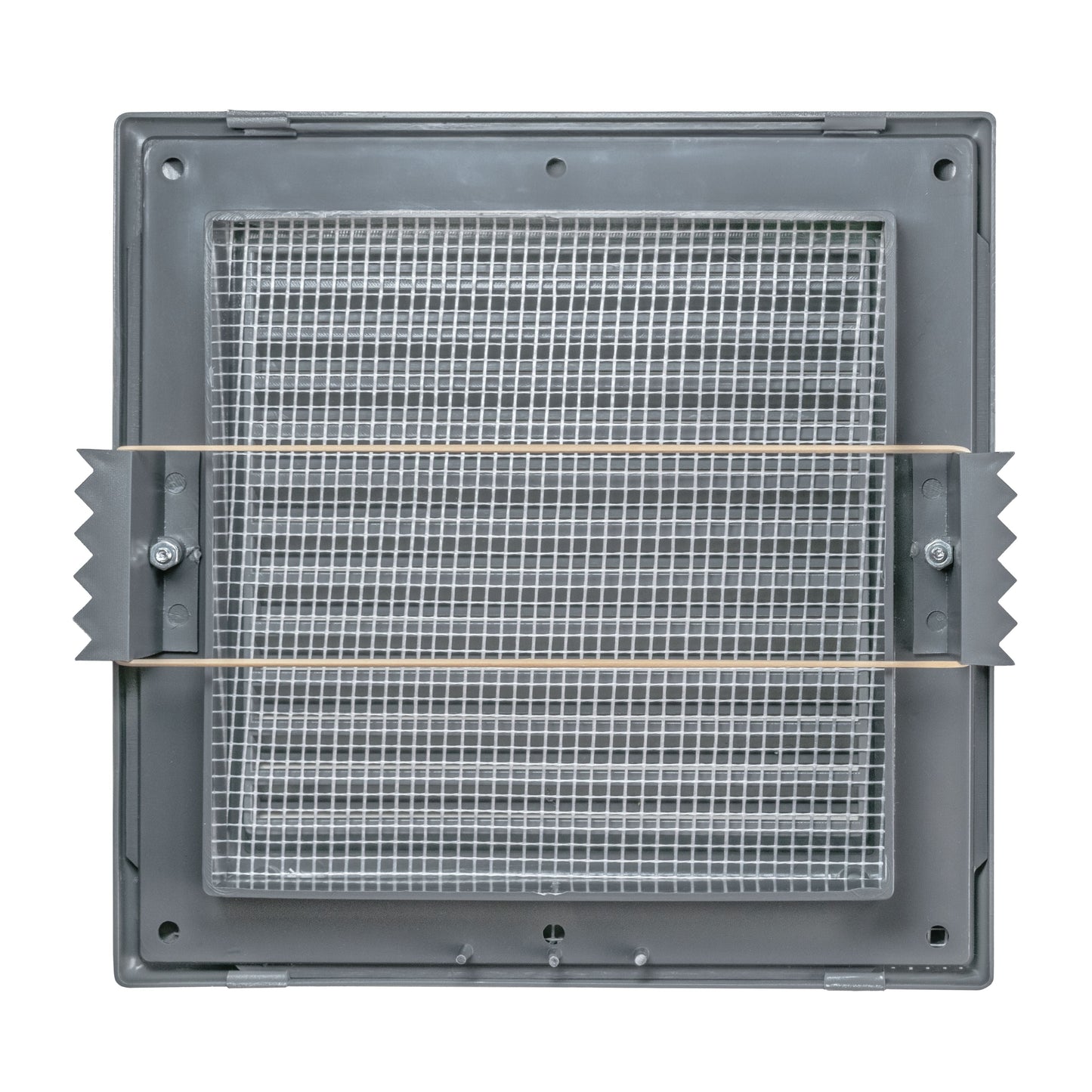 Louvre Vent Graphite Duo Smart 135G 135mm With Fly Mesh