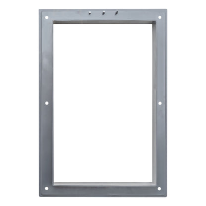 Louvre Vent Graphite Duo Smart 140/210 140mm X 210mm With Fly Mesh