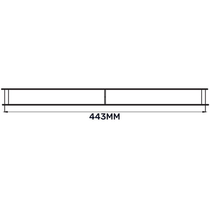 Door Louvre Vent KD 90mm—445mm