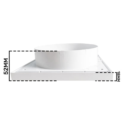 Louvre Vent KR150