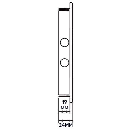 Access Panel Door PP, White 200mm x 200mm
