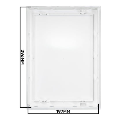 Access Panel Door PP, White 200mm x 300mm