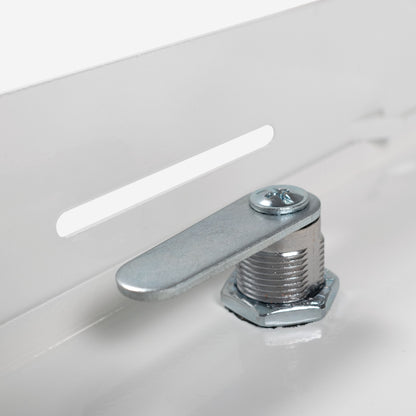 Access Panel Door Metal With Lock, White 150mm x 200mm