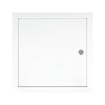 Access Panel Door Metal With Lock, White 500mm x 500mm