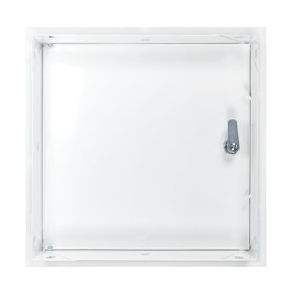 Access Panel Door Metal With Lock, White 500mm x 500mm