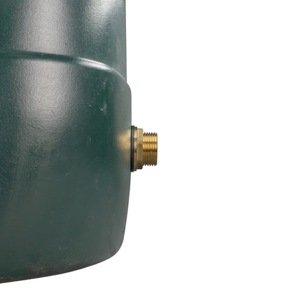 Water Butt Brass Kit 3/4" with Lever Tap Hose Barb and Side Lock and Drill Bit