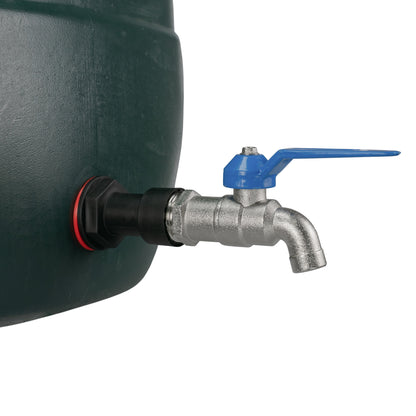 Water Butt Extension Kit 1/2" with Simple Lever Tap and Drill Bit