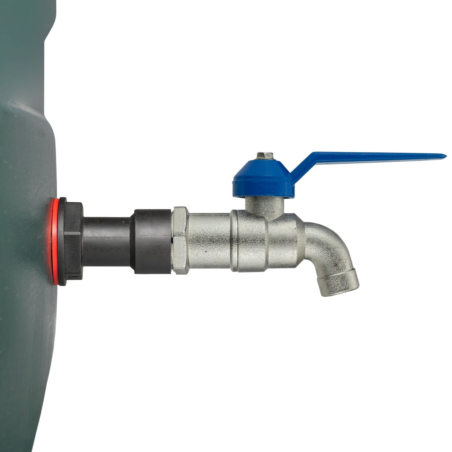 Water Butt Extension Kit 1/2" with Simple Lever Tap and Drill Bit