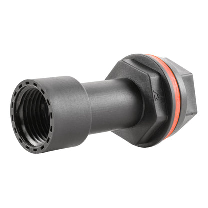Water Butt Extension Kit 1/2" with Lever Tap Hose Barb and Side Lock