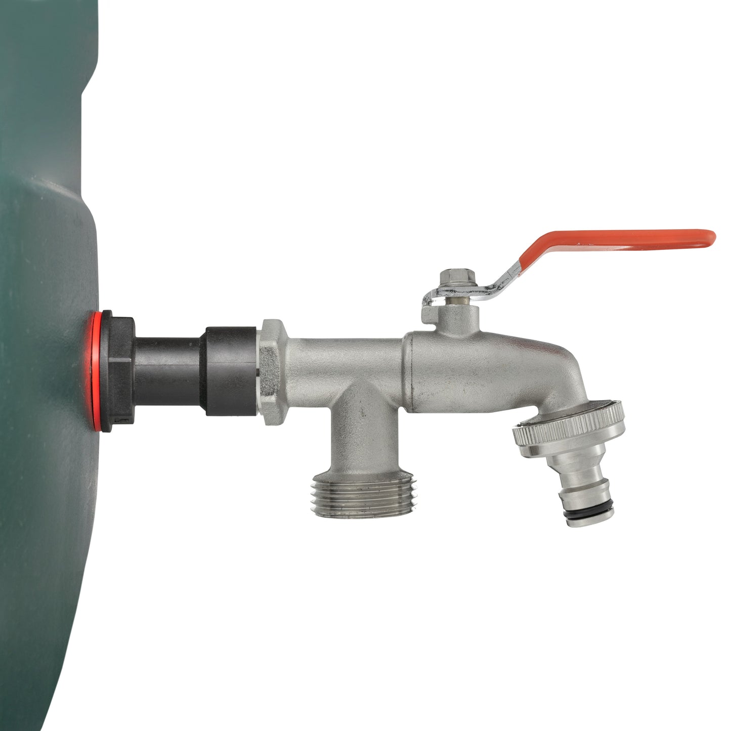 Water Butt Extension Kit 3/4" with Double Tap and Drill Bit