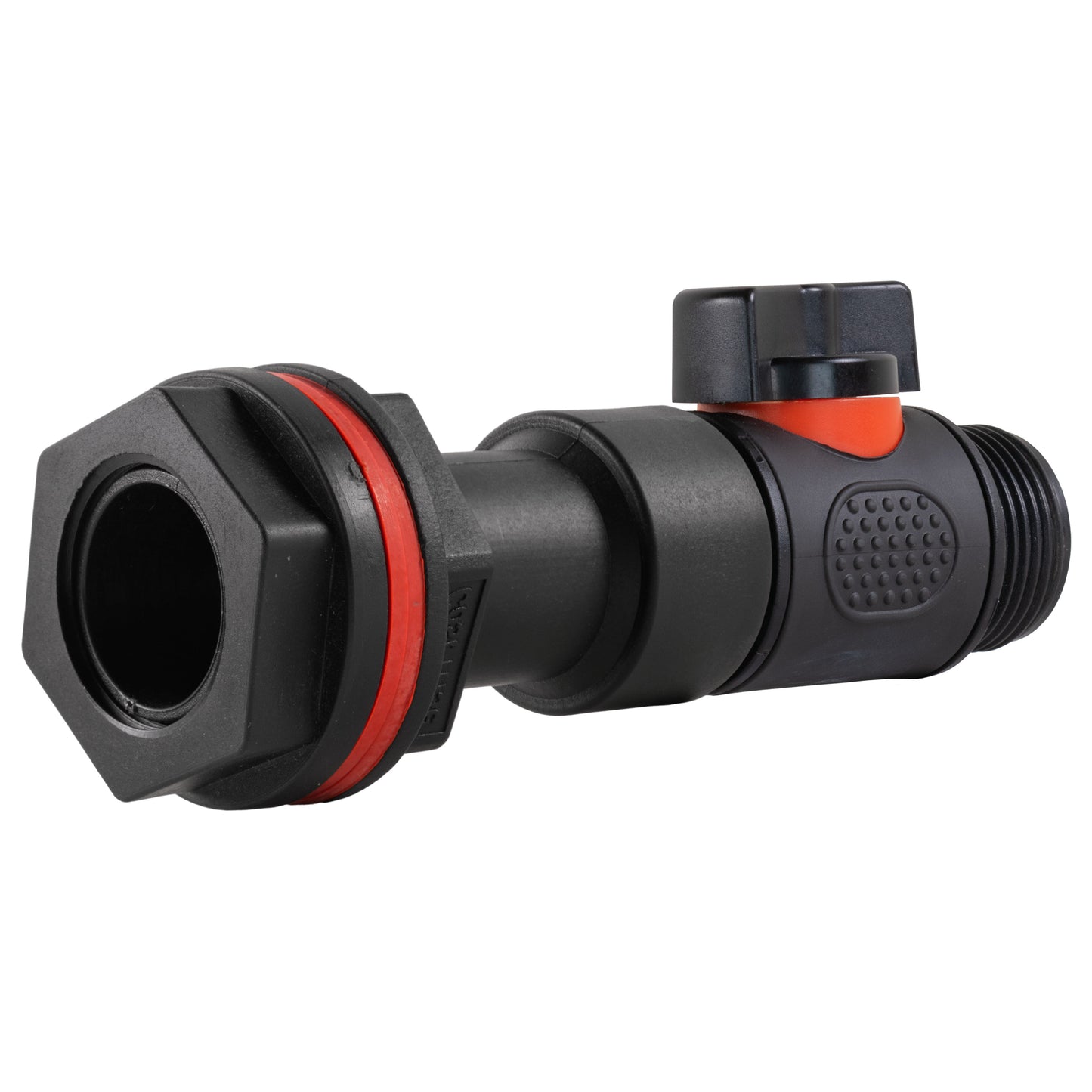 Water Butt Extension Kit 3/4" with 3/4" BSP In-Line Valve and Drill Bit