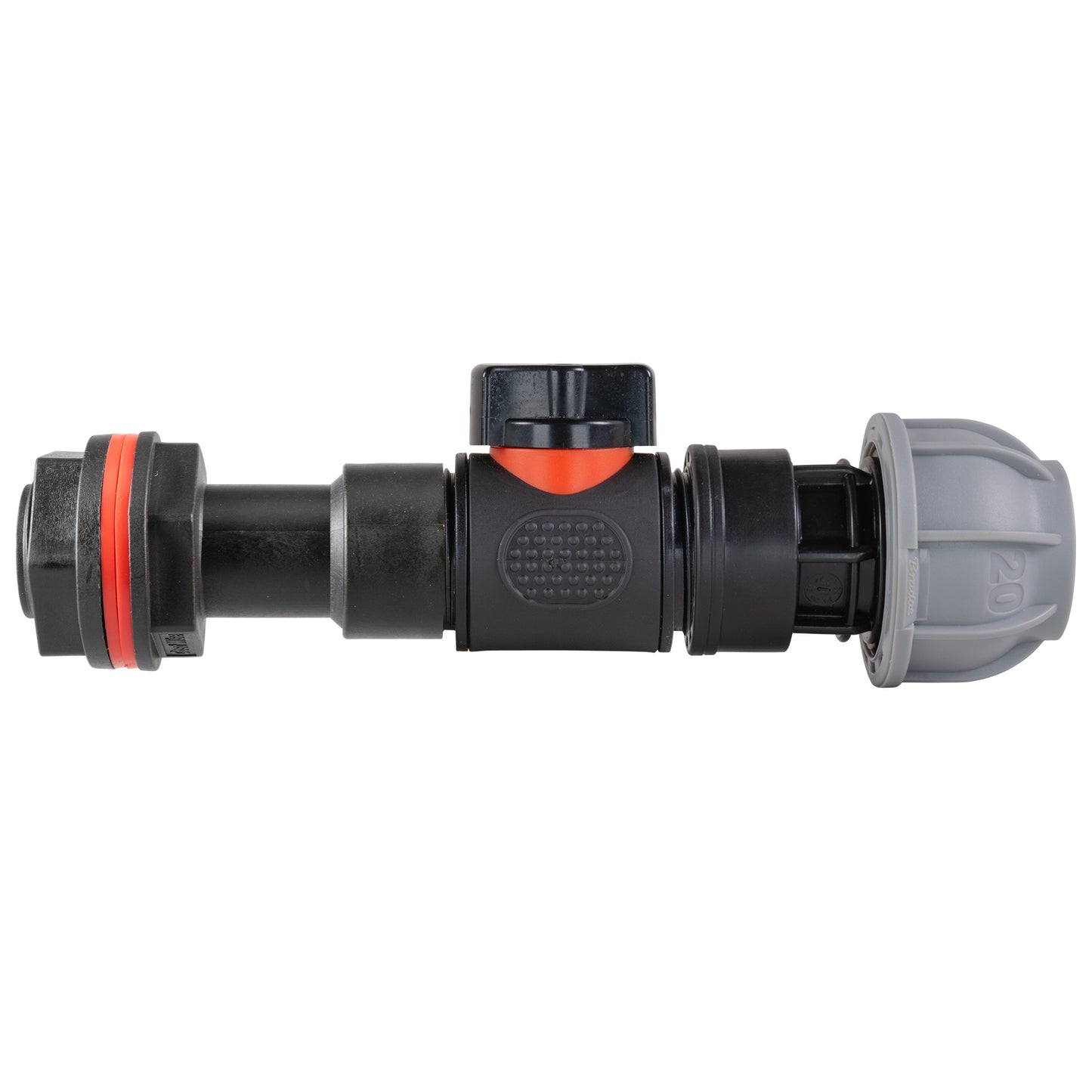 Water Butt Extension Kit 3/4" with In-Line Valve + 20mm MDPE and Drill Bit