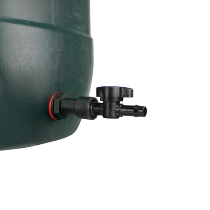 Water Butt Extension Kit 3/4" with 13mm Barb Irrigation Valve and Drill Bit