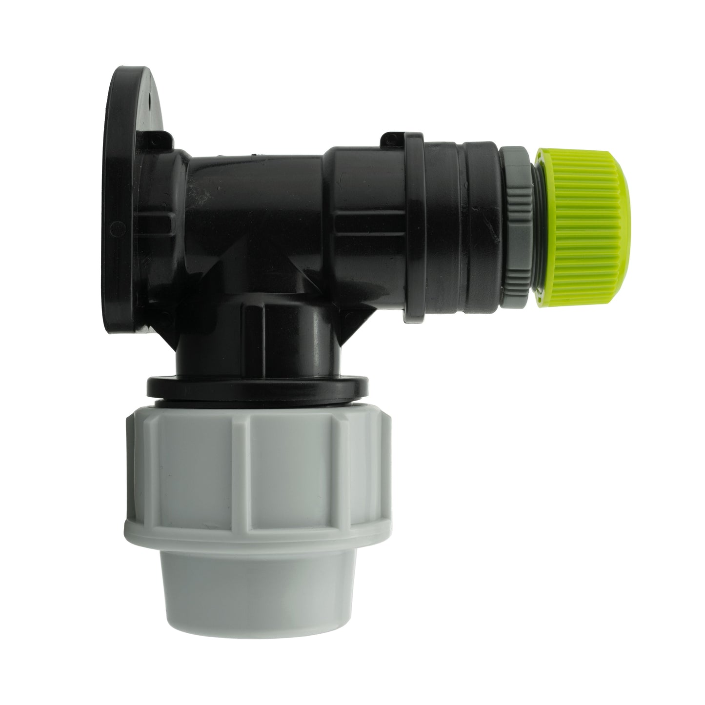 Wall Flange Kit 32mm MDPE + Direct Hose Connector