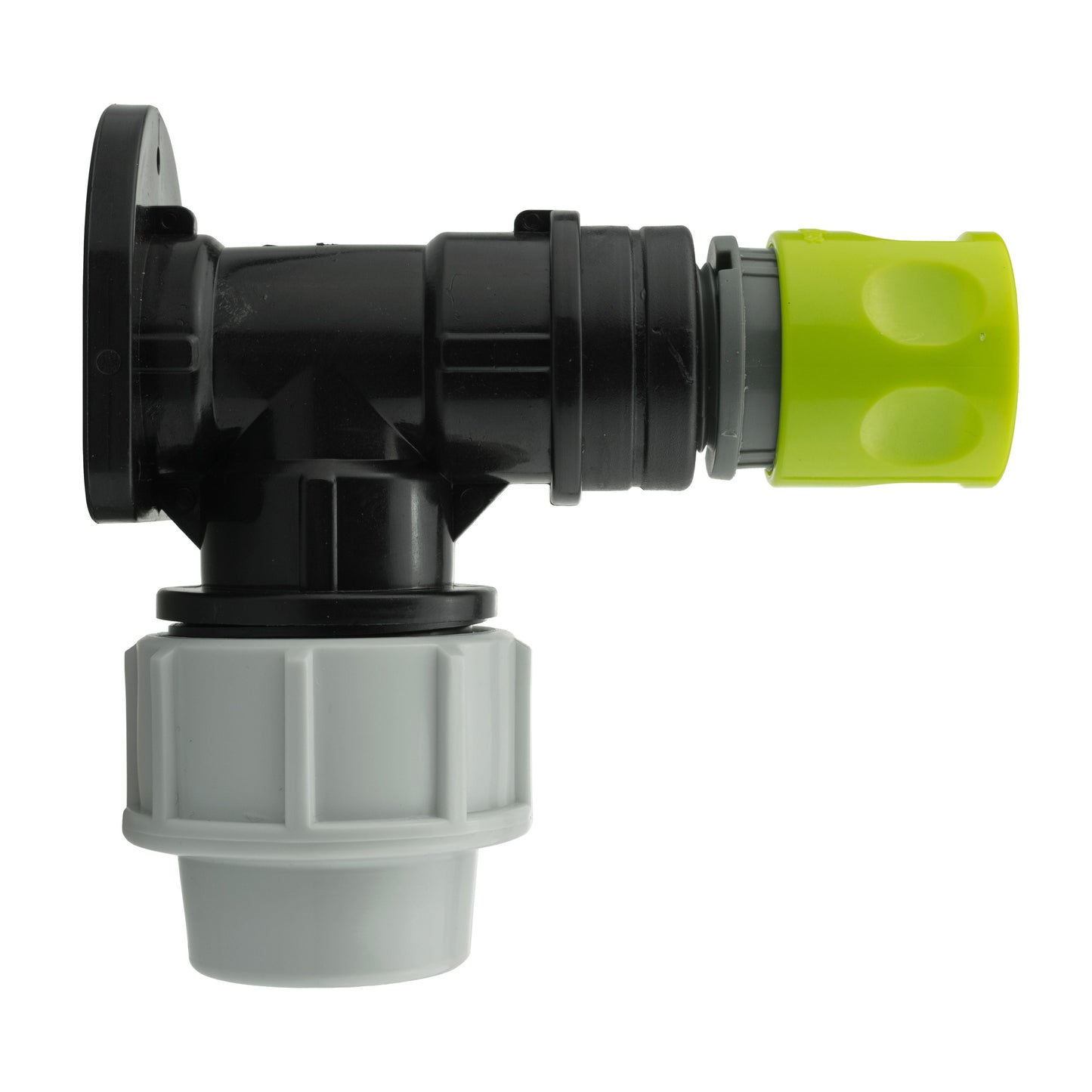 Wall Flange Kit 32mm MDPE + Female Quick Connector