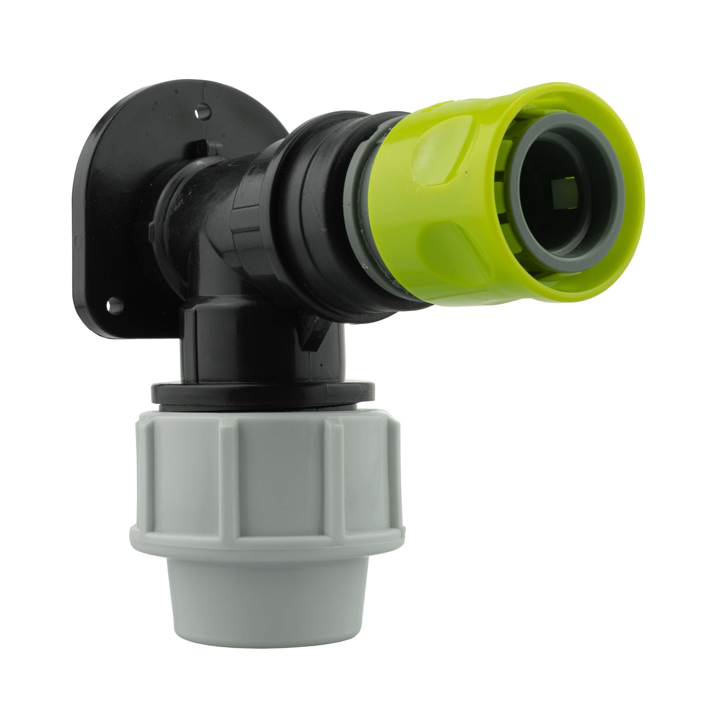 Wall Flange Kit 32mm MDPE + Female Quick Connector