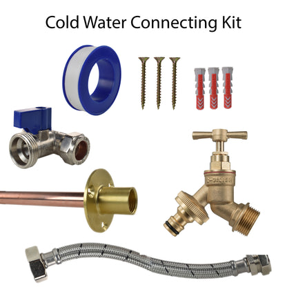 Brass Quick Connect Bib Tap STANDARD Connection Kit