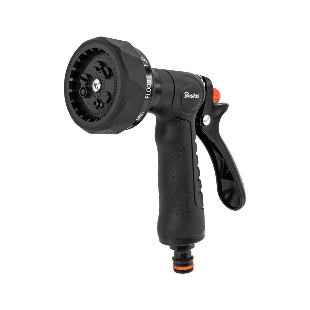 15 Metre Spiral Hose with Multi-Function Sprayer Set