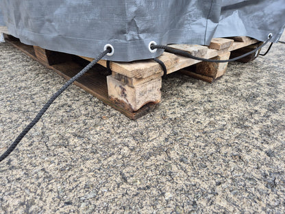 Pallet Bag Covers LARGE 1.3M x 1.3M x Height 1.5M