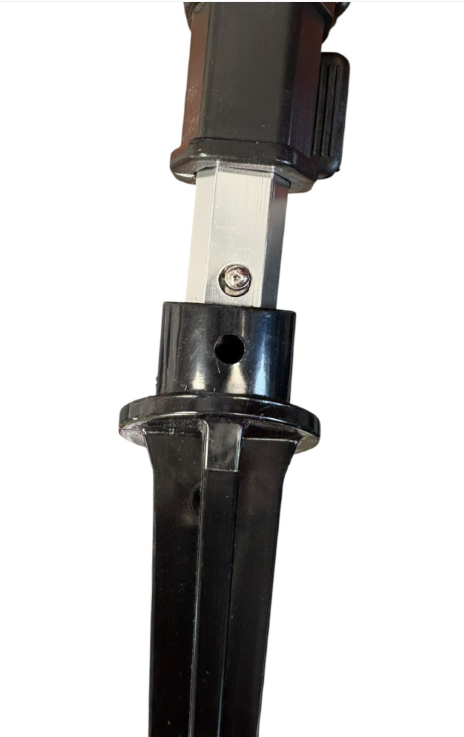 Aluminium Garden Sprinkler Tripod Stand 55-105cm Spiked Feet