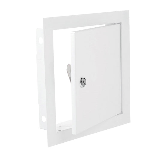 Access Panel Door Metal With Lock, White 500mm x 500mm