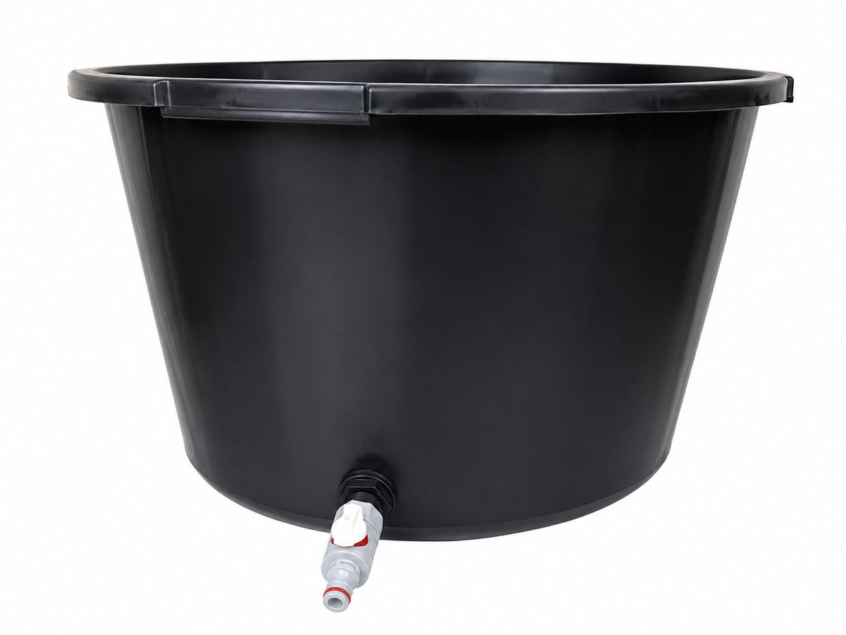 65L Round Tub with Drain Valve
