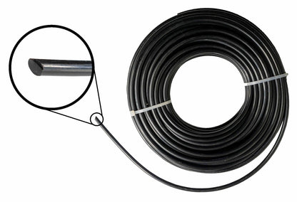 Strimmer Line Black Round 2mm x 15m