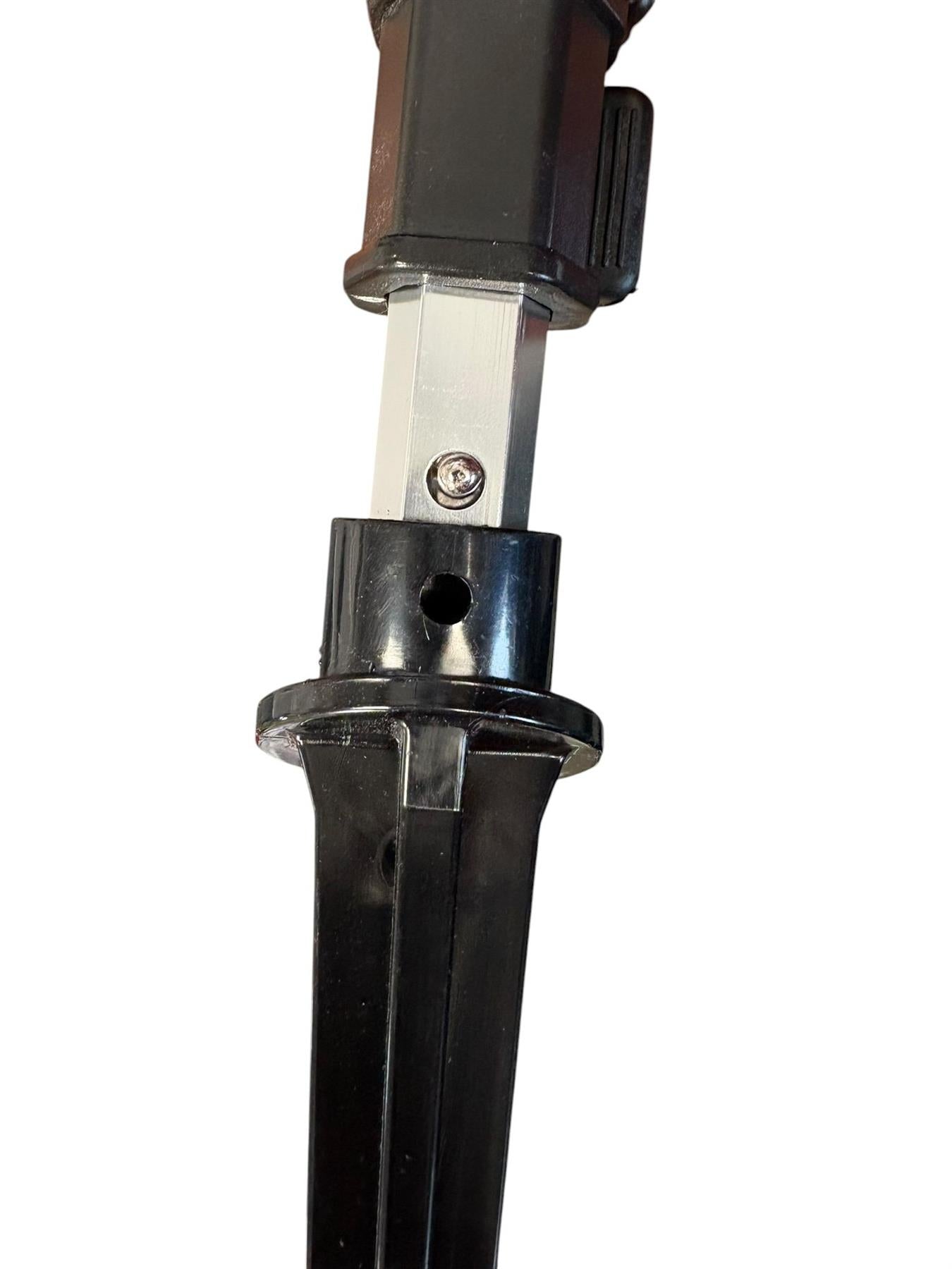 Aluminium Garden Sprinkler Tripod Stand 55-105cm Spiked Feet