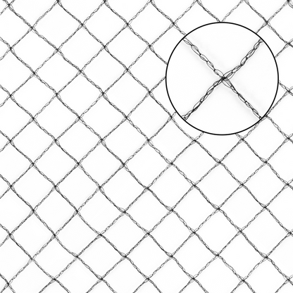 Bird Protection Net 15 mm Diamond Mesh 4m x 10m