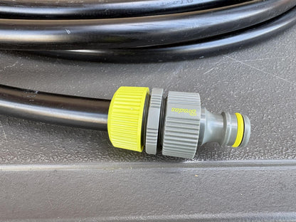 15m LDPE Pipe with Hose Connector and Bung