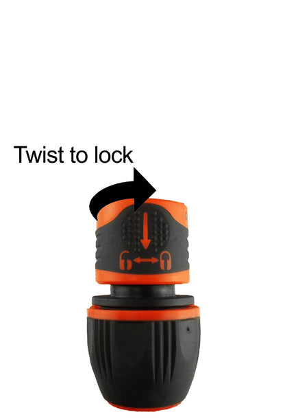 Cost Wise Click and Lock Hose Connector 1/2"-3/4" Hose