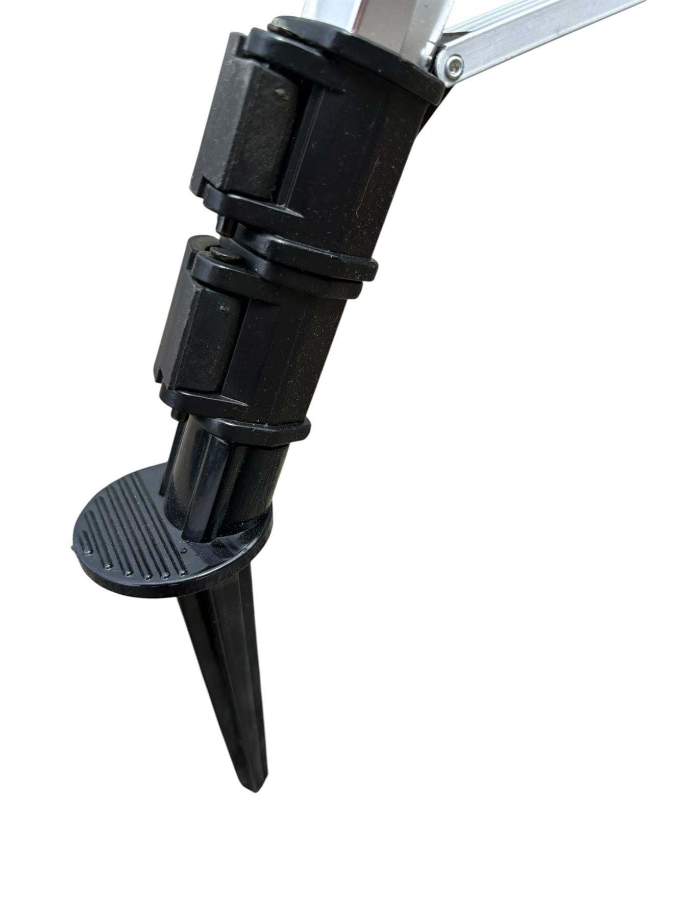 Aluminium Garden Sprinkler Tripod Stand 55-105cm Spiked Feet