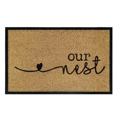 Doormat 60cm x 40cm - 'Our Nest'