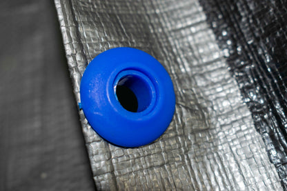 Tarp Eyelets Pack of 10 Blue