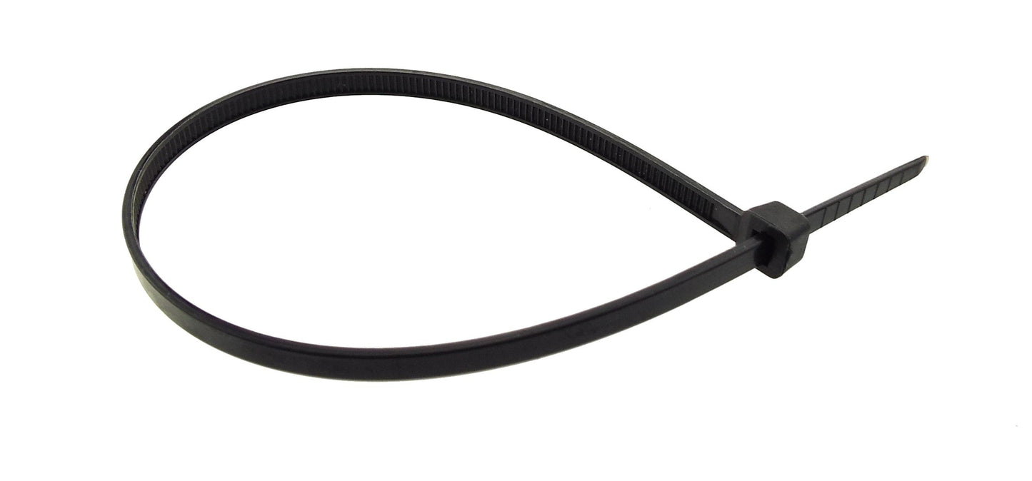 100 Cable Ties (4.8mm x 450mm) Black