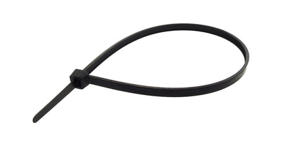 100 Cable Ties (4.8mm x 250mm) Black