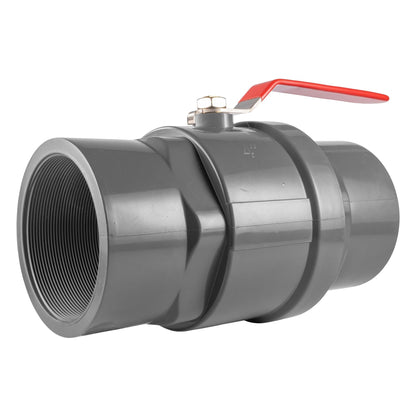 Stainless Steel Ball Valve 4" BSP + 100mm Barb + Camlock Type F
